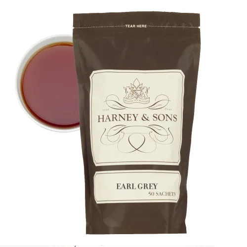 Vista 19 de Harney & Sons Té de hongos Chaga, bolsa a granel de 50 bolsitas