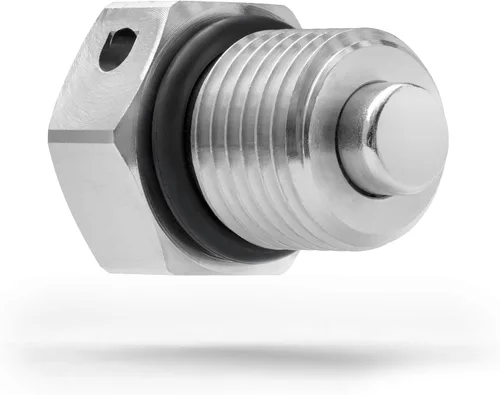 Vista 8 de Votex - HECHO EN EE.UU. - DP031 Tapón magnético de drenaje de aceite de neodimio para motor de acero inoxidable se ajusta a Harley Davidson/Buell