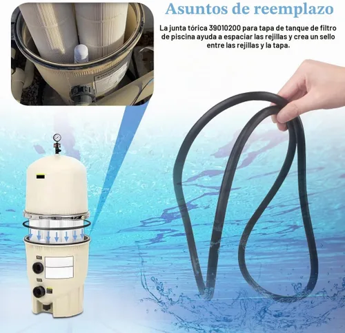 Vista 6 de 39010200 Junta tórica para tanque de filtro de piscina, compatible