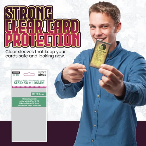 Vista 175 de Mangas cuadradas medianas (2.559 x 2.559 in) paquete de 110, 60 micras