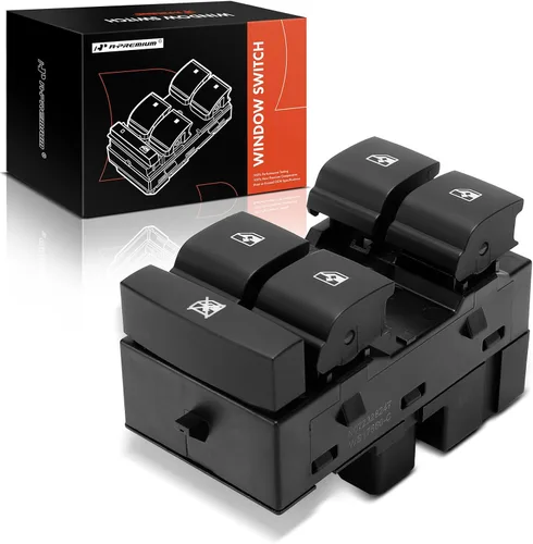 A-Premium Interruptor de ventana eléctrica principal del lado del conductor compatible con Chevrolet Sonic 2012-2016, Trax 2013-2018, repuesto #
