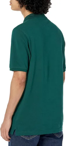 Vista 3 de Tienda Essentials Polo de piqué de algodón de corte regular para hombre (disponible en tallas grandes y altas)