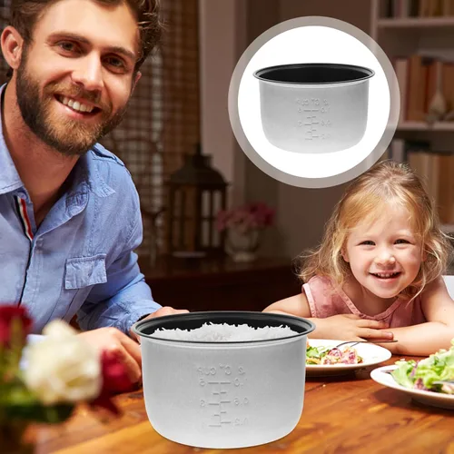 Vista 5 de Olla interior de olla arrocera interior olla olla de presión antiadherente olla para hornear pastel molde olla olla olla arrocera olla interior olla