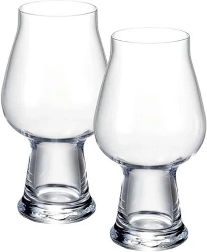 Vista 11 de Luigi Bormioli Birrateque - Vasos de cerveza de sidra de 17 onzas (juego de 2) – Vasos de cerveza artesanales para sidra, sidra dura, sidra
