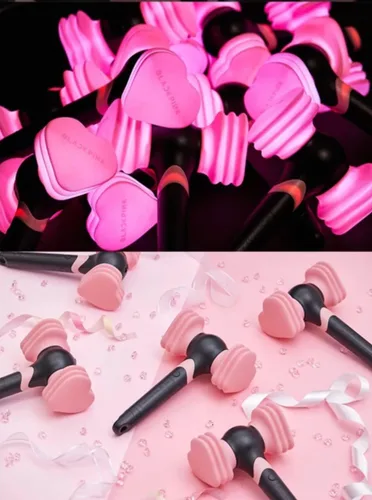 Vista 4 de KPOPINTOUCH Blackpink - Barra de luz oficial para ventilador versión 2 para K-Pop Idol concierto, iluminación de suministros de fiesta