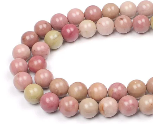 Vista 40 de MJDCB Cuentas de Amatista Natural de Ensueño Redondas de Piedra Cuentas Sueltas para Hacer Joyas 15" (8mm)