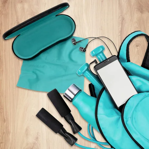 Vista 6 de Women Glasses Case, Hard Shell Eyeglass Holder, Protective with lip for easy openning with drawstring pouch and cloth