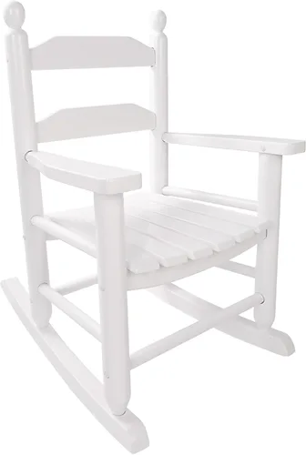 Mecedora de madera para niños, cómoda mecedora reclinable para niños de 3 a 6 años, silla de descanso para bebés y niños, sala de juegos para