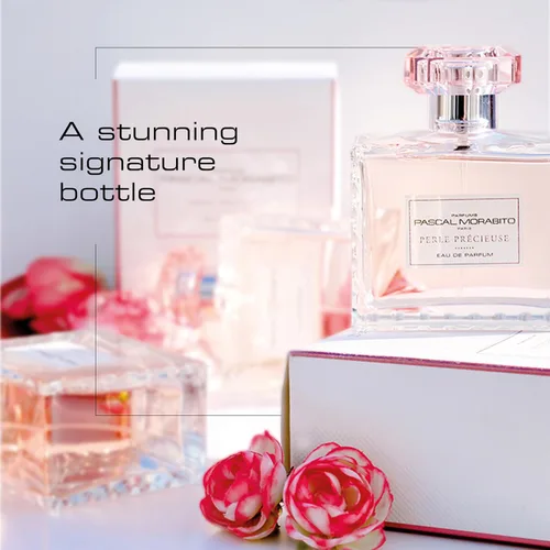 Vista 4 de Pascal Morabito - Perle Precieuse - Eau De Parfum de 3.4 Oz - Fragancia en niebla para mujer - Aroma de almizcle floral en polvo - Perfume