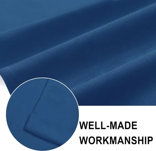 Vista 13 de DWCN Cenefa de cocina para ventanas, cortina de baño/sótano para tratamiento de ventanas, cortinas cortas de 18 pulgadas, 1 panel, 52 x 18 pulgadas