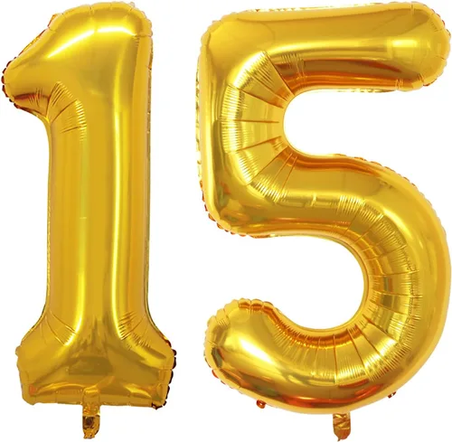 Vista 33 de GOER Globos con el número 80 para decoraciones de fiesta de cumpleaños número 80, globos de helio de aluminio jumbo de 42 pulgadas para 80 Oro rosa