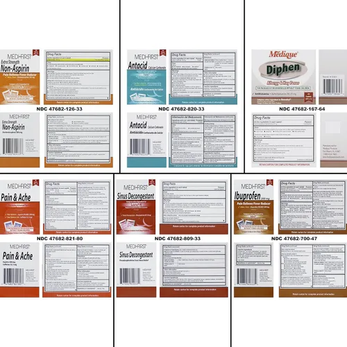 Vista 5 de Paquete de recambio de kit de primeros auxilios deportivos - 73 piezas
