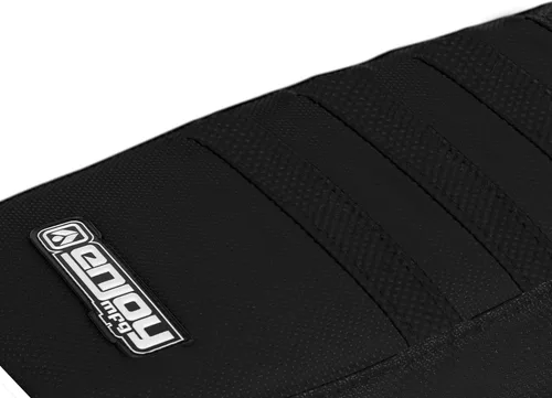 Vista 2 de Enjoy Mfg Funda de asiento compatible con Honda 2013-2020 CRF 250L 250RL - Todas las costillas negras/negras #109