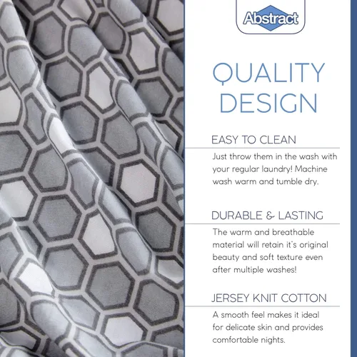 Vista 3 de Pack n Play Sábana bajera súper suave, 100% algodón de jersey natural, 27 x 39 pulgadas, para niños y niñas, se adapta a colchones Pack n Play