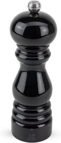Vista 9 de Peugeot - Molinillo de sal manual Paris u'Select - Molinillo ajustable - Madera de haya, negro brillante, 5 pulgadas, (23690)