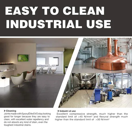 Vista 5 de The Tile Doctor EpoxyElite EVO - Lechada epoxi Litokol para baldosas epoxi, piscinas, spas, cocinas, baños, baldosas de suelo o pared