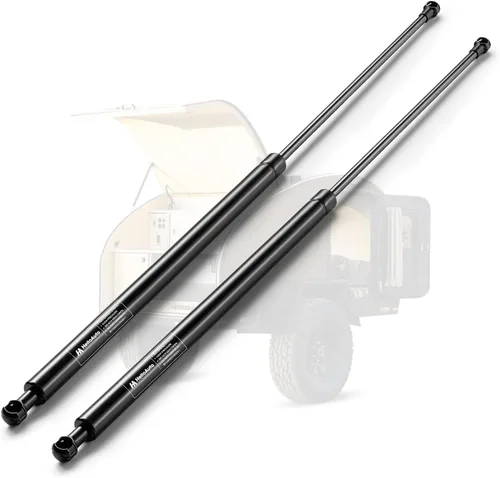 Vista 23 de HelloAuto Puntales de gas de 15 pulgadas 60 lb/256 N Ml13-60 para carcasa de camper Leer, soporte de elevación para puerta de carga de RV, cubierta