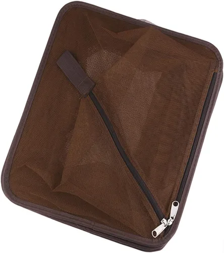 Vista 5 de Desy & Feeci Red seca para acampar, 4 capas, plegable, para colgar al aire libre, organizador de campamento, almacenamiento para secadora de malla