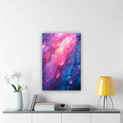 Vista 7 de Original Cyberpunk Vaporwave Digital Art, Neon Synthwave Poster, Futuristic Aesthetic Wall Print, Unique Urban Home Decor Canvas Posters Wall Art
