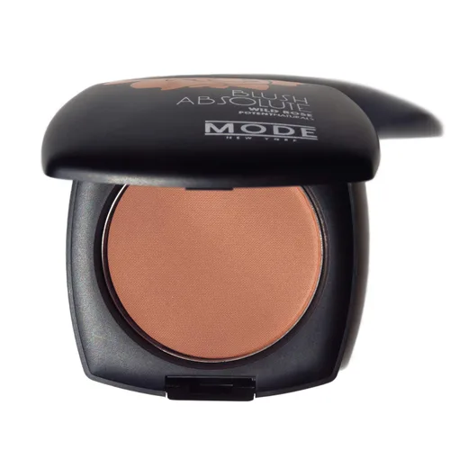 MODE Matte Sunkissed Nude Terracotta Blush Absolute ALL WAYS FOXY - Polvo prensado suave color mejilla, rubor natural de larga duración compacto,