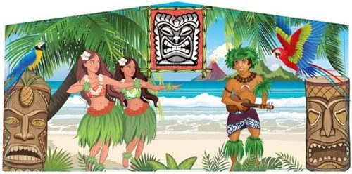 Vista 4 de TentandTable Panel de arte modular para casas de rebote, toboganes o combos Feliz Navidad Se adapta a la mayoría de inflables comerciales de 13