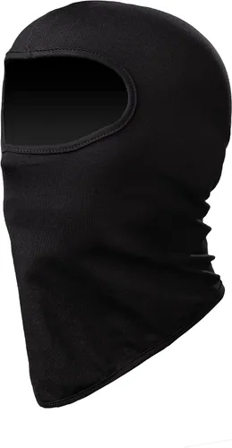 Vista 2 de TRACK ARMOUR] Pasamontañas de cabeza para carreras de auto y motocicleta en color negro TAHS-BK