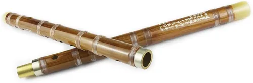 Vista 4 de C Key Dizi - Flauta de bambú amargo para principiantes con membrana gratis, pegamento y protector Set de instrumento chino tradicional