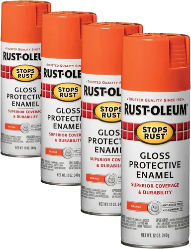 Vista 75 de Rust-Oleum 7776830 - Pintura en aerosol para prevención del óxido, 12 onzas, negro plano