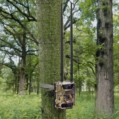 Vista 6 de Eightwood Antena de cámara de rastro celular 4G LTE 9dBi RP-SMA macho compatible con Spypoint Link Stealth Tactacam Cámara Router inalámbrico Cámara