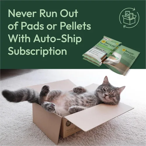 Vista 13 de Almohadillas de recambio Purina Tidy Cats para gatos, sin perfume, para usar con el sistema de limpieza Breeze, Sin fragancia