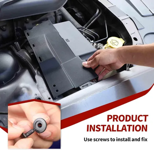 Vista 3 de Cubierta del tanque de refrigerante compatible con Dodge Charger 2011-2023, para Dodge Challenger 2011-2023, para Chrysler 300c 2011-2023