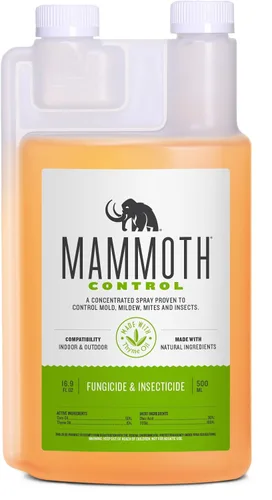 Vista 7 de Control de mamuts, acicida concentrado, fungicida e insecticida, hecho con aceite de tomillo (1 galón)