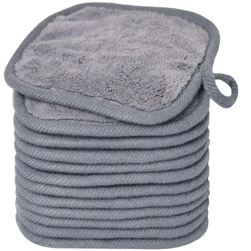 Vista 21 de Paños desmaquillantes para cara, ojos, labios, almohadillas reutilizables para quitar maquillaje de microfibra suave, paños de limpieza facial de 8
