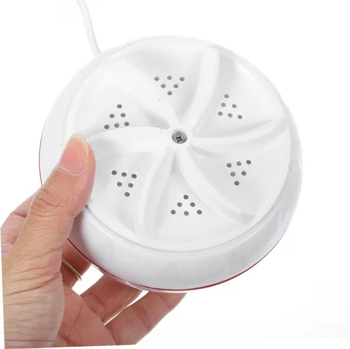 Vista 5 de Mini lavadora de ropa portátil con carga USB, pequeña máquina de lavandería para dormitorios y apartamentos de viaje, lavadora compacta con alto par
