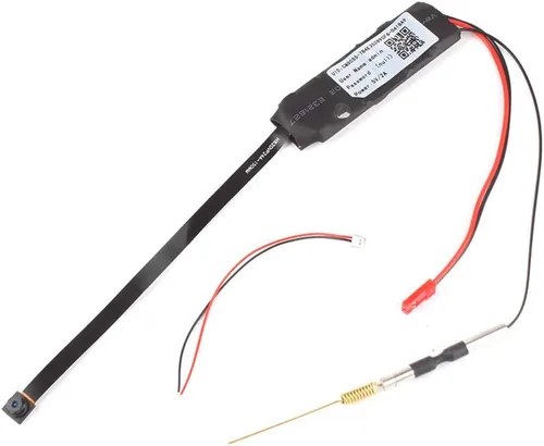 1080P HD WIFI PINHOLE Cámara espía con detección de movimiento, alimentado por CC o batería, ranura para tarjeta Micro SD, portátil Mini WiFi DIY