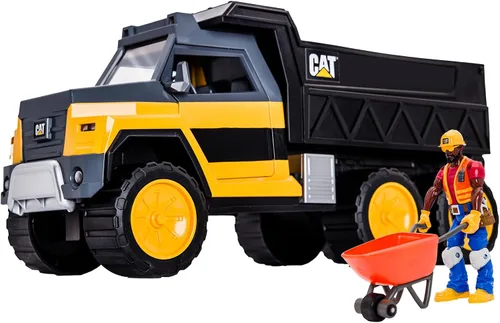 Vista 10 de Cat Workforce Bulldozer - Juego de acción de 23 piezas de construcción con figura articulada de 4 pulgadas, compuesto y moldes que no se secan