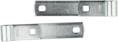 Vista 3 de National Hardware N130-005 290BC Gancho de tornillo/Bisagra de Correa Chapado en Cinc, 6", 2 Paquete