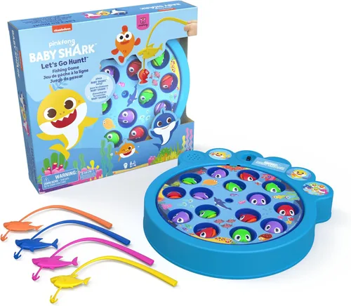 Vista 2 de Spin Master Cardinal Games 6054916 Baby Shark Gone - Juego de pesca, multicolor, a partir de 4 años