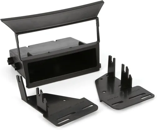 Vista 2 de Scosche HA1711B - Kit de tablero DIN individual con bolsillo moldeado compatible con Honda Pilot 2009-11, color negro