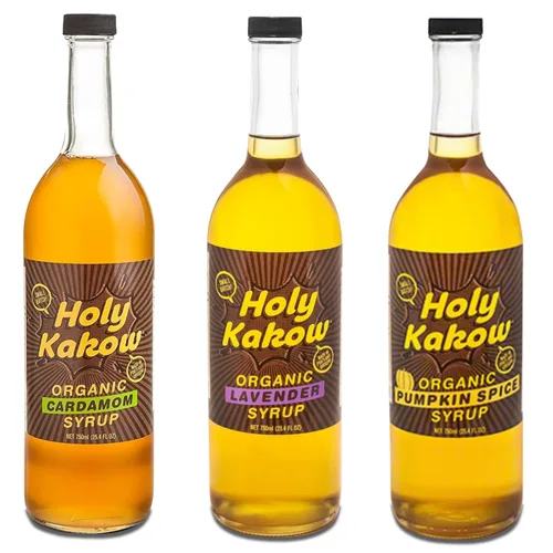 Vista 21 de Holy Kakow Cafe Jarabe de Almendras Orgánico - Jarabe de almendras, jarabe de café, jarabe orgánico para café, jarabe de almendras para café, añadir
