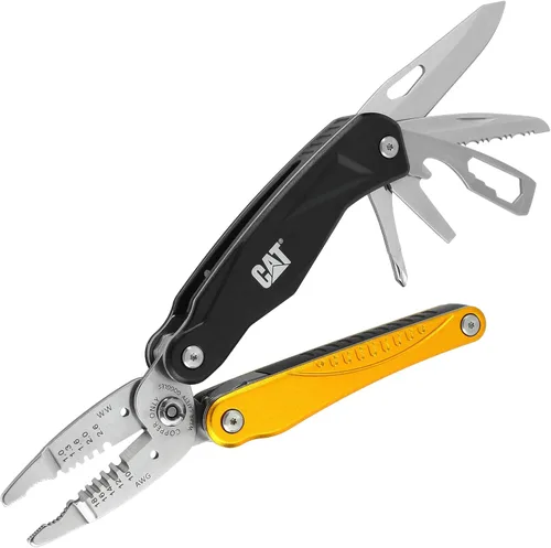 Vista 6 de Cat Multiherramienta 9 en 1 XL con hoja de cuchillo de tamaño completo y alicates - 980235