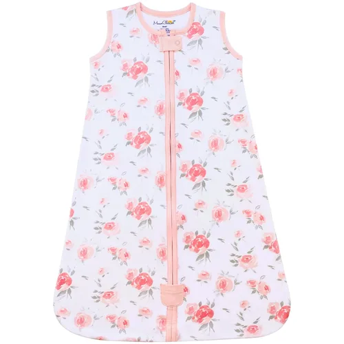 Vista 182 de Mama Cheetah Saco de dormir para bebé de 0.5 TOG, Manta portátil de algodón orgánico para bebé con cremallera bidireccional, Saco de dormir