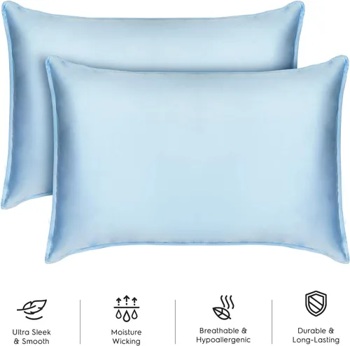 Vista 4 de Tafts Juego de funda de edredón de bambú, tamaño King, juego de edredón de viscosa de bambú 100% orgánico, edredón de bambú 400TC y 2 fundas