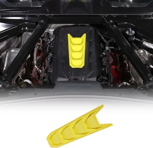 Vista 7 de Cubierta de protección para el compartimento del motor, panel de cubierta de carcasa compatible con Chevrolet Corvette C8 2020-2025, decoración