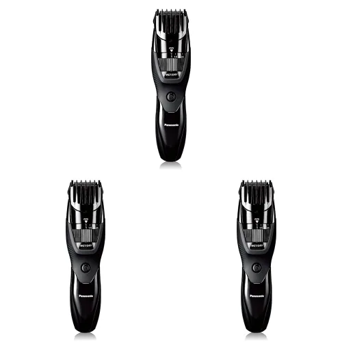 Vista 11 de Panasonic Recortadora de barba para hombres inalámbrica de precisión y potencia, cortapelos con accesorio de peine y 19 configuraciones ajustables