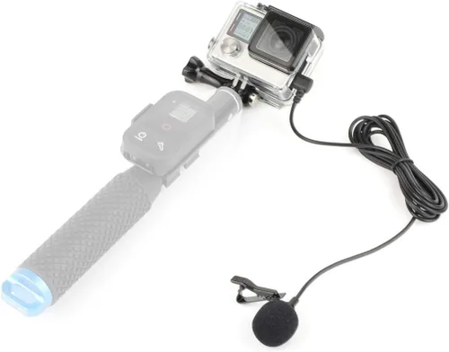 Vista 9 de SOONSUN Carcasa protectora de esqueleto con hebilla de liberación rápida + micrófono con clip de solapa de 6.5 pies para cámara GoPro Hero4 Hero 4