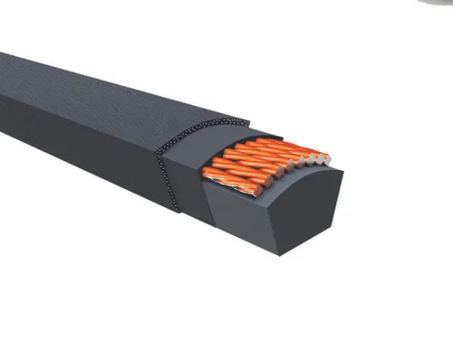 Vista 2 de Correa de transmisión M118685 de 5/8 x 120 pulgadas, compatible con tractor de césped Scotts S2554