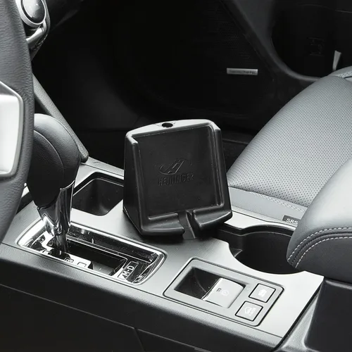 Vista 3 de Heininger CommuteMate CellCup - Soporte universal para teléfono celular, color negro