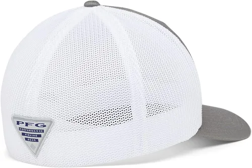 Vista 2 de Columbia Gorra de malla PFG con diseño de bandera de peces de Canadá