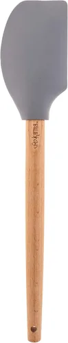 Vista 2 de Karma, espátula de silicona con mango de madera resistente al calor, espátulas para hornear, cocinar y mezclar, decoración moderna de cocina